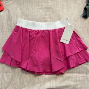 Lululemon Court Rival HR Skirt Sonic Pink